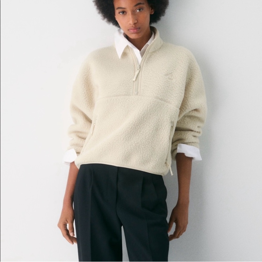 TNA Aritzia Polartec® Thermal Pro™ Mockneck Hi-hip Zip-up